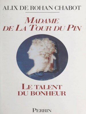 cover image of Madame de La Tour du Pin